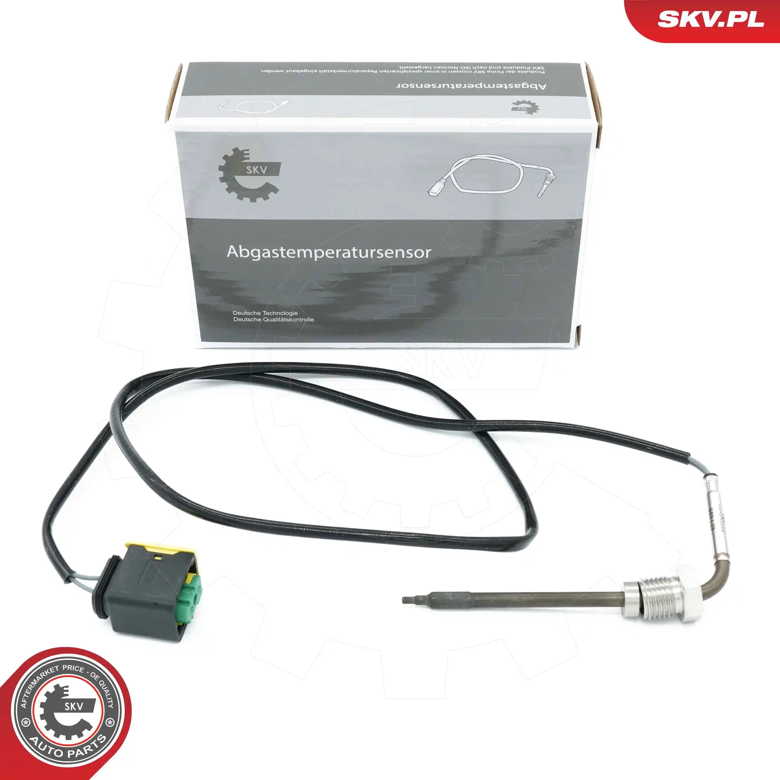 Sensor, exhaust gas temperature